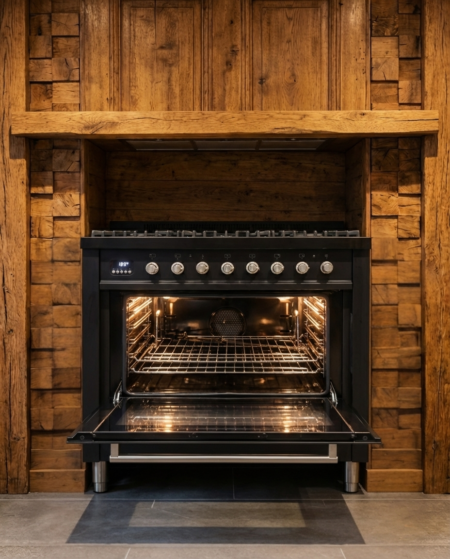 Boretti Gas · 6-pits · 300°C Oven · Mat Antraciet · 90cm