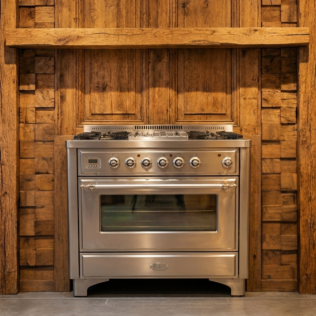 Boretti Majestic · RVS · 90 cm· 5-pits