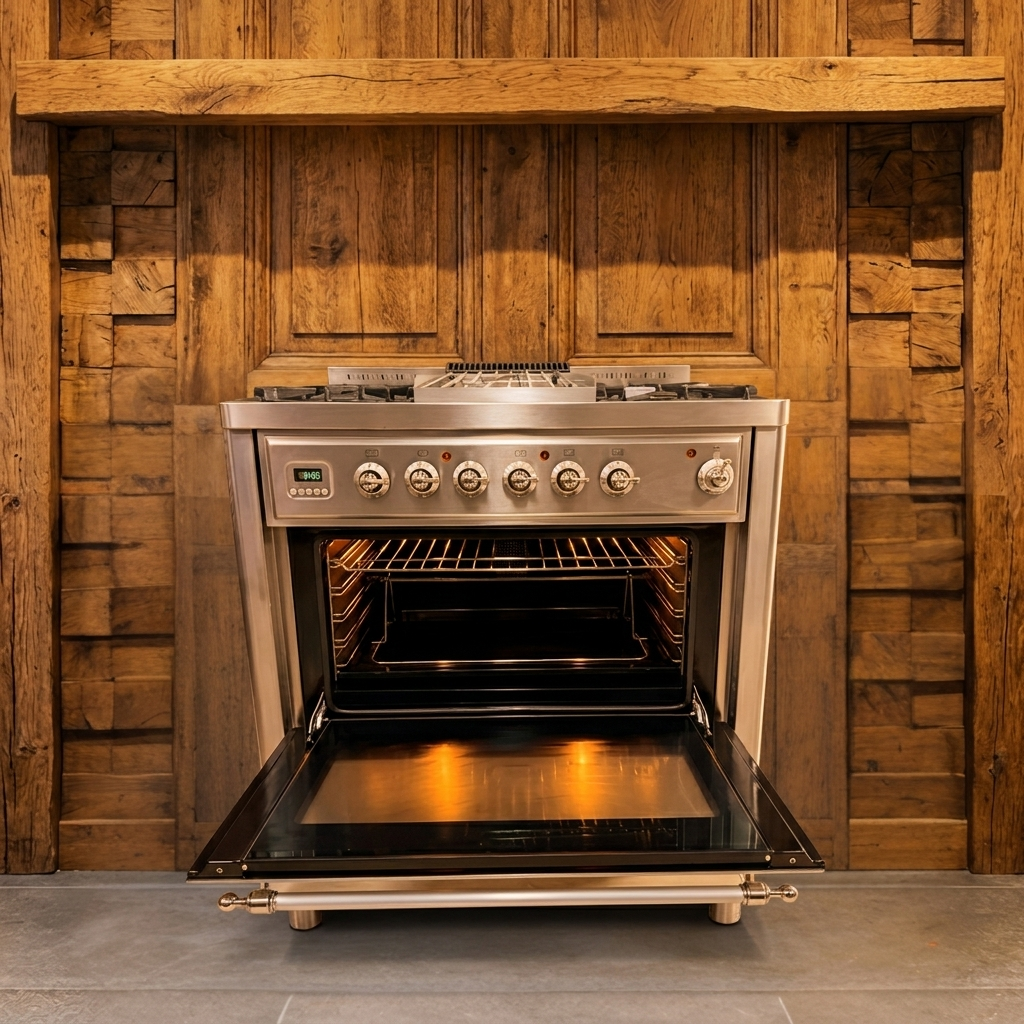 Boretti Majestic · RVS · 90 cm· 5-pits