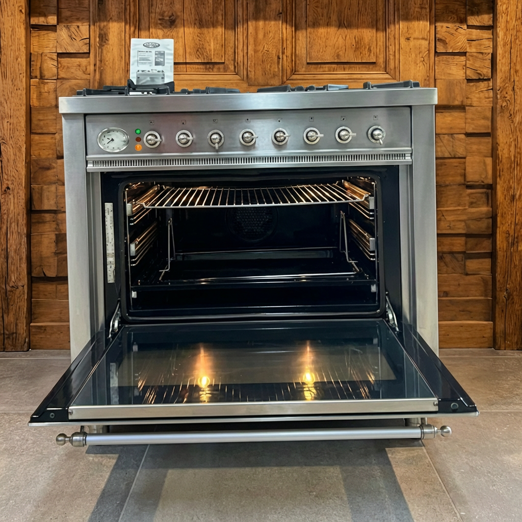 Boretti · RVS · 90cm · 6-pits Messing ·