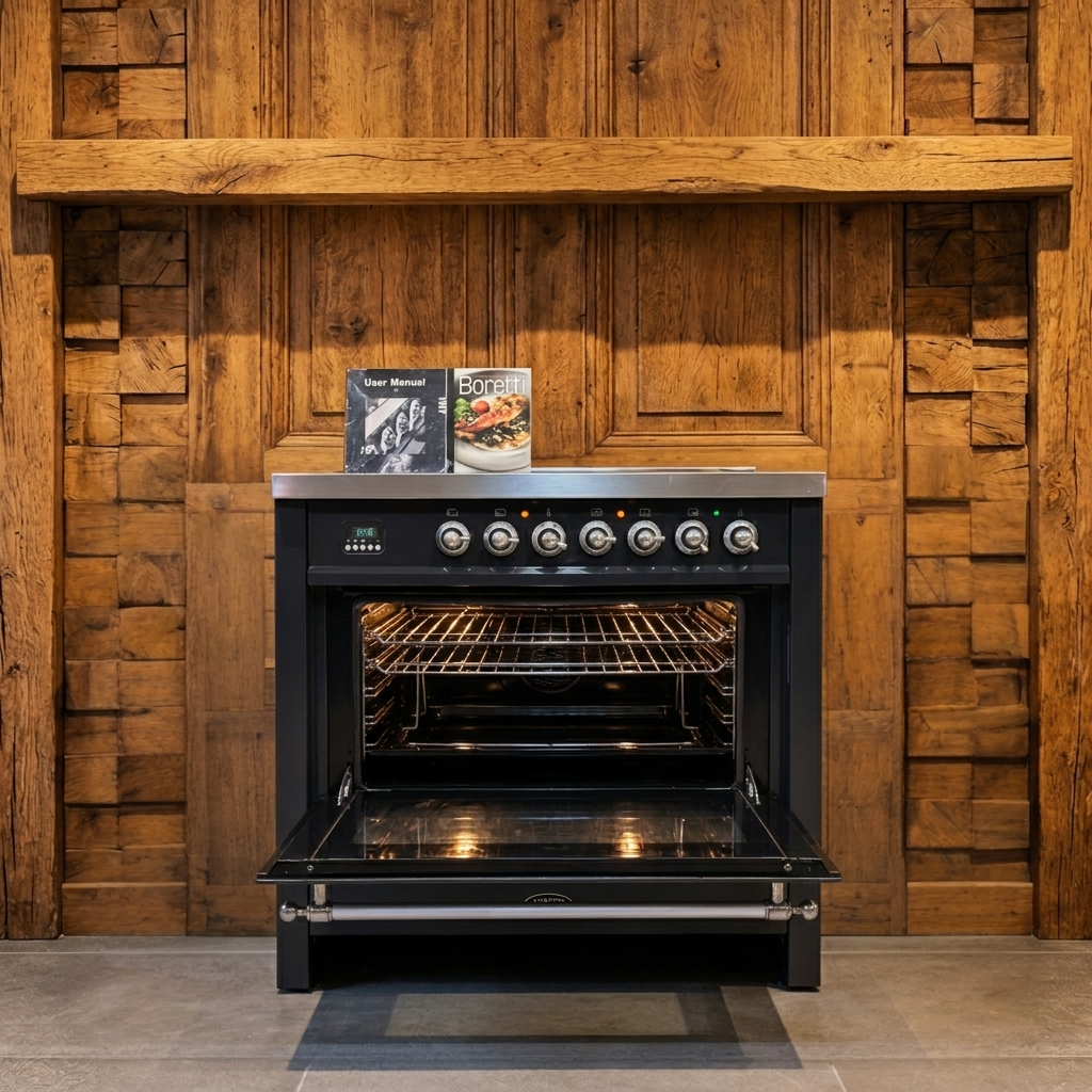 Boretti · Antraciet · 90cm · Keramisch 5 zones met Dual-Zones