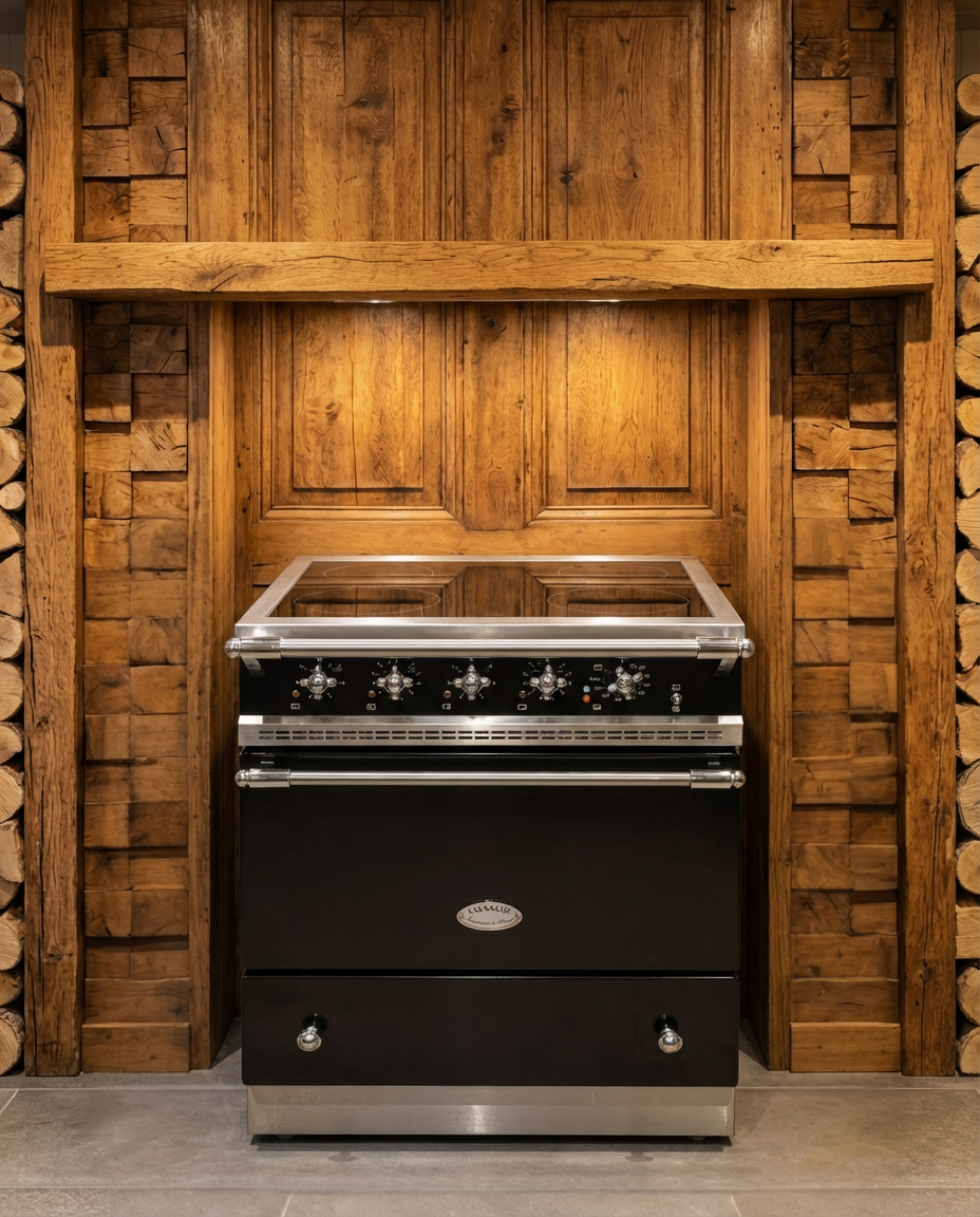 Lacanche Keramisch · 4 Zones · Heteluchtoven · Chrome Details · 70cm