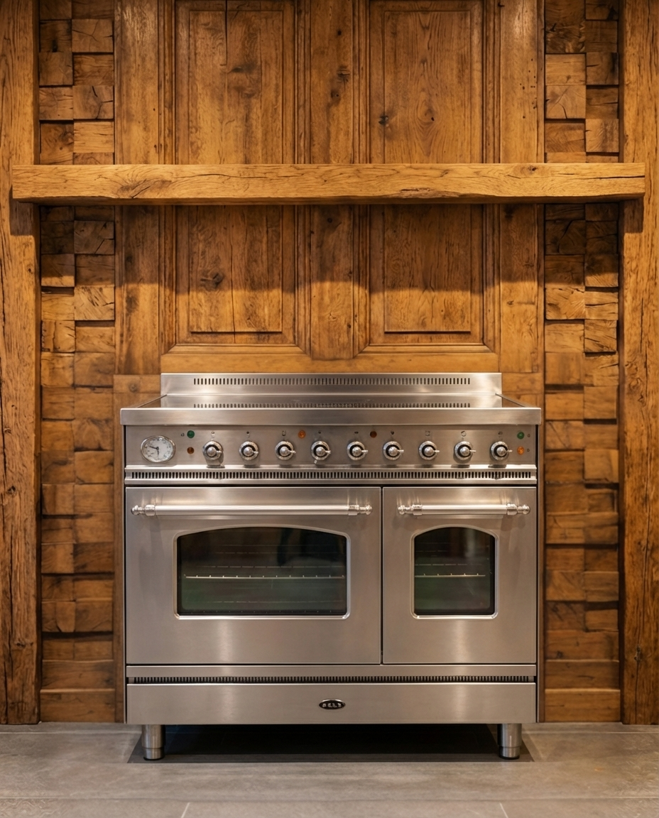 Boretti Keramisch · 5 Zones · Dubbele Oven · Volledig RVS · 90cm