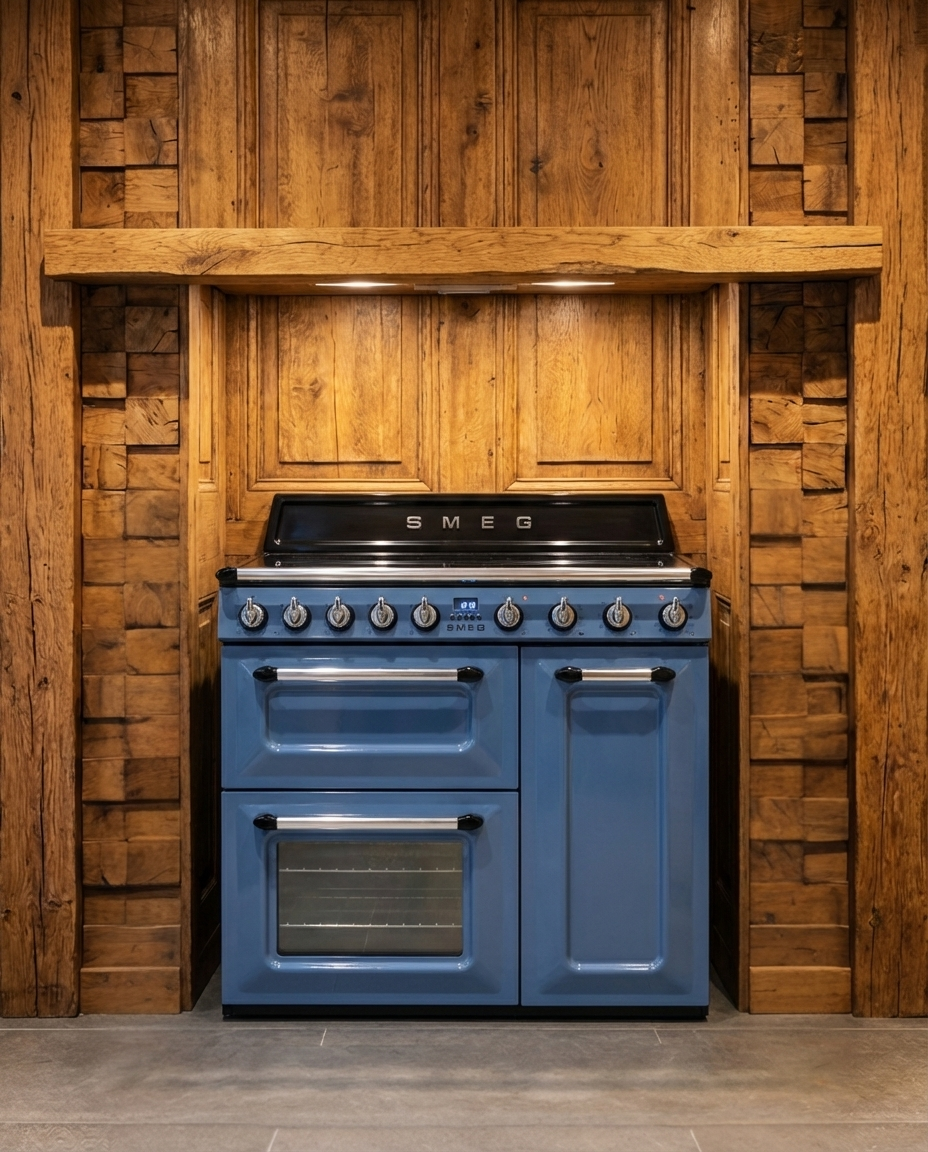 Smeg Victoria Inductie · 5 Zones · 3 Ovens · Nardo Grey · 90cm