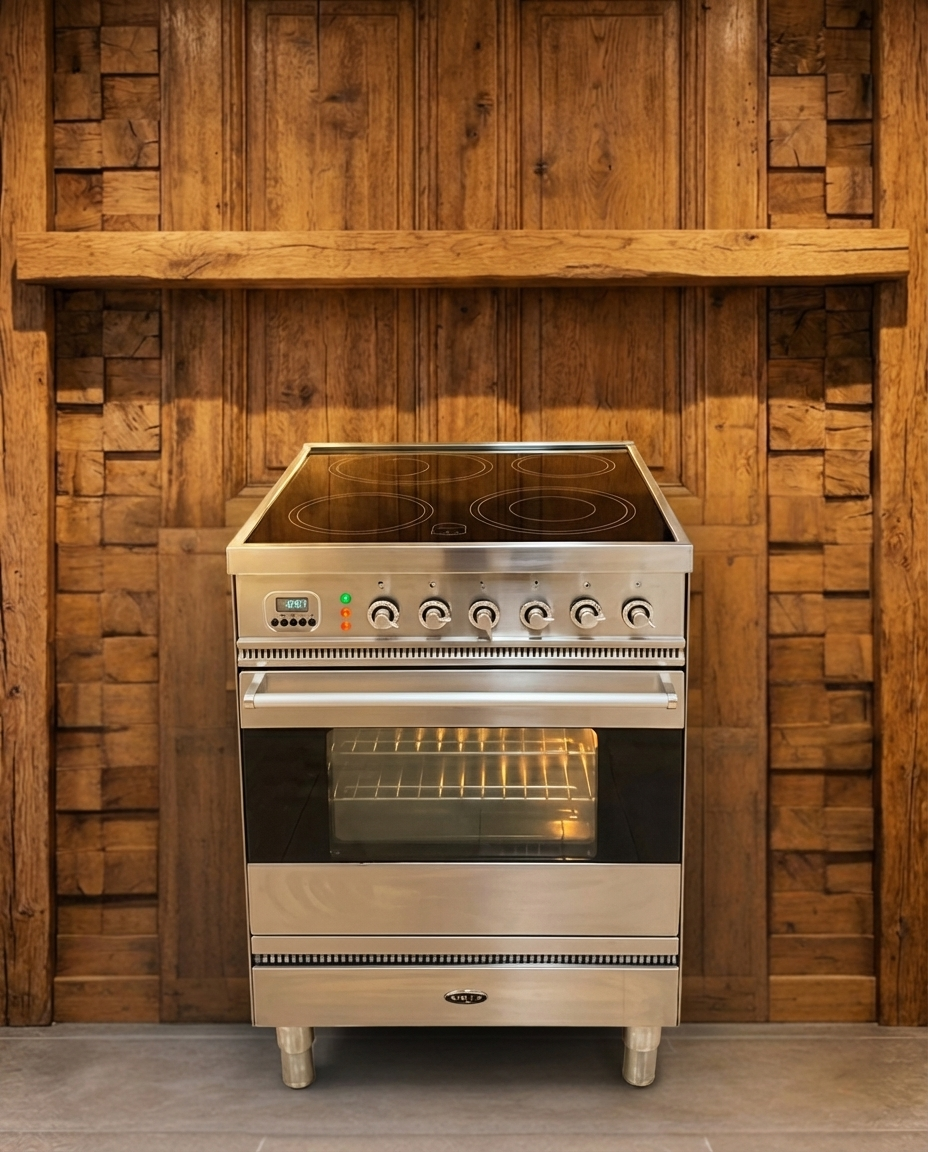 Boretti Keramisch · 4 Zones · Multifunctionele Oven · Volledig RVS · 60cm