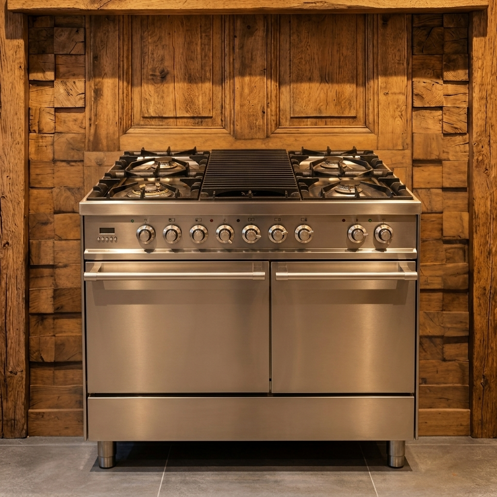 Boretti Quadra Line · RVS · 100cm · 5-pits