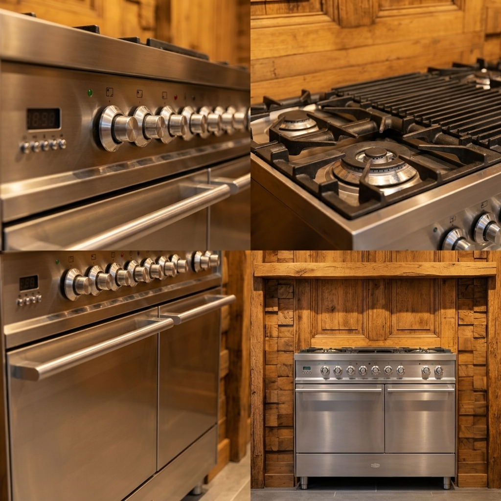 Boretti Quadra Line · RVS · 100cm · 5-pits