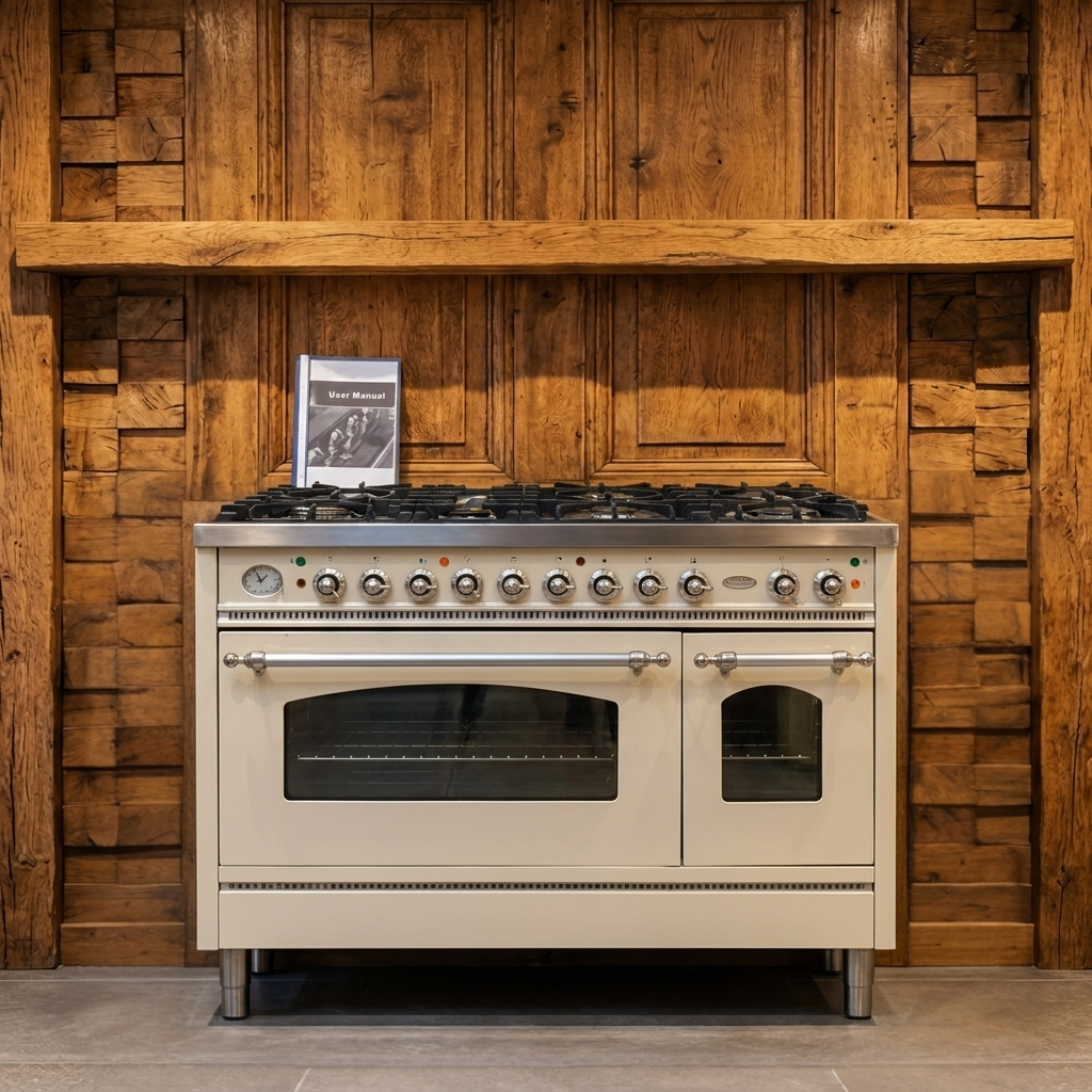 Boretti Nostalgie · Crème · 120cm · 7-pits Messing