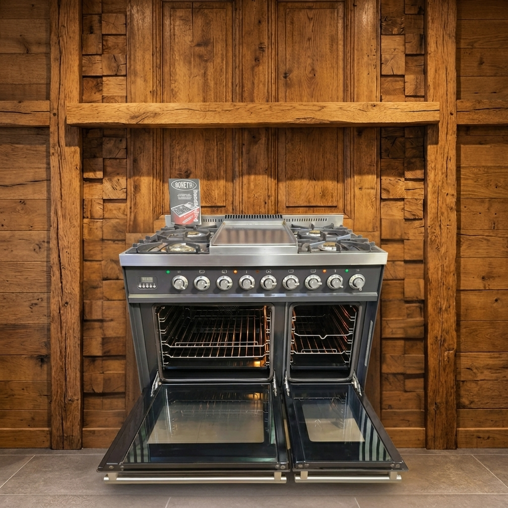 Boretti · Antraciet · 90cm · 5-pits Messing