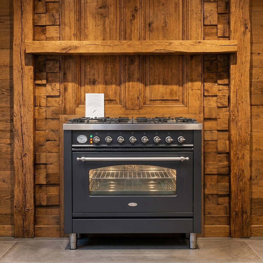 Boretti · Antraciet · 90cm · 6-pits Messing