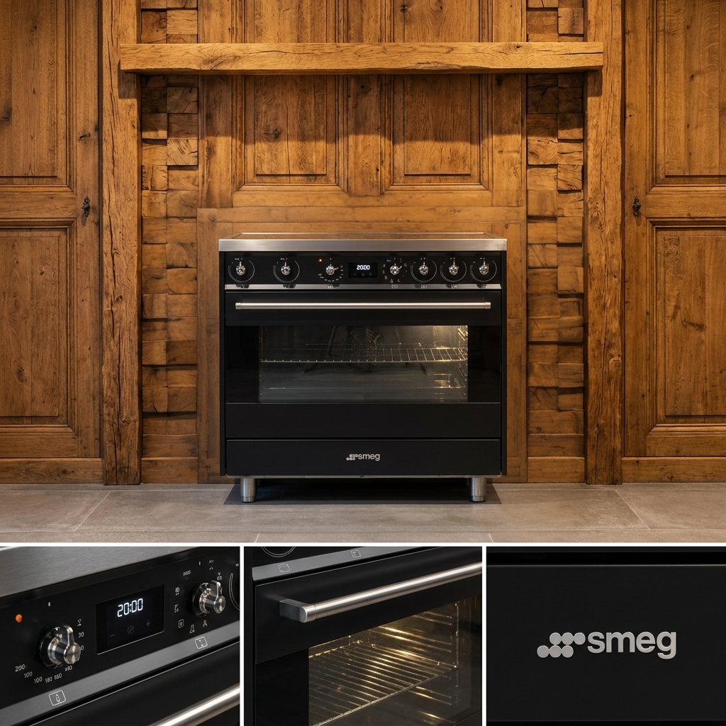 Smeg · Inductie · 90cm · 5 Zones met Booster · Multifunctionele Oven
