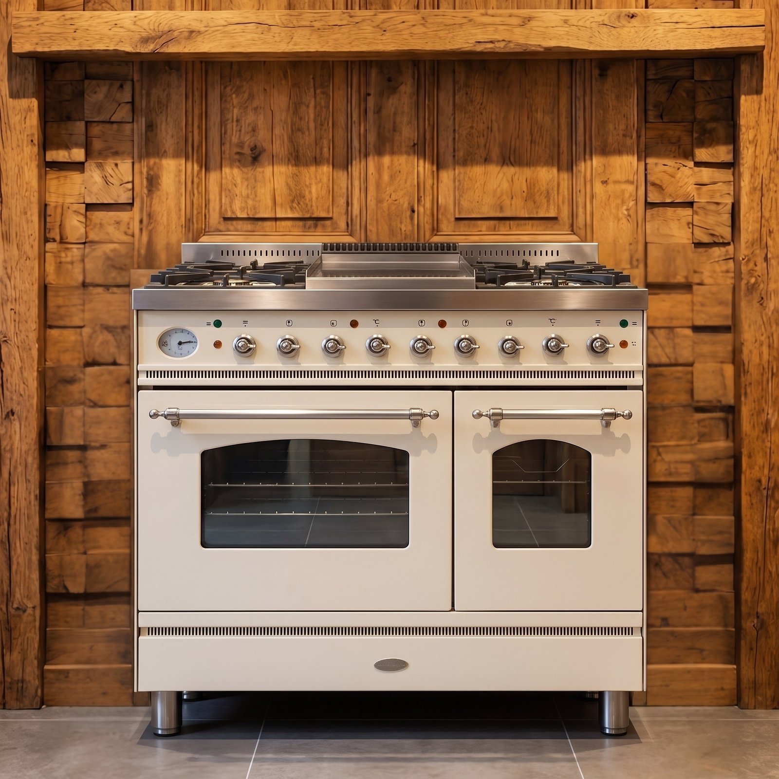 Boretti · 90 cm · 5-pits · 2 ovens · Crème