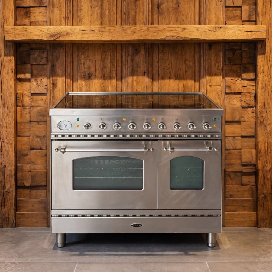 Boretti · 90 cm · 5-zones · 2 ovens · RVS