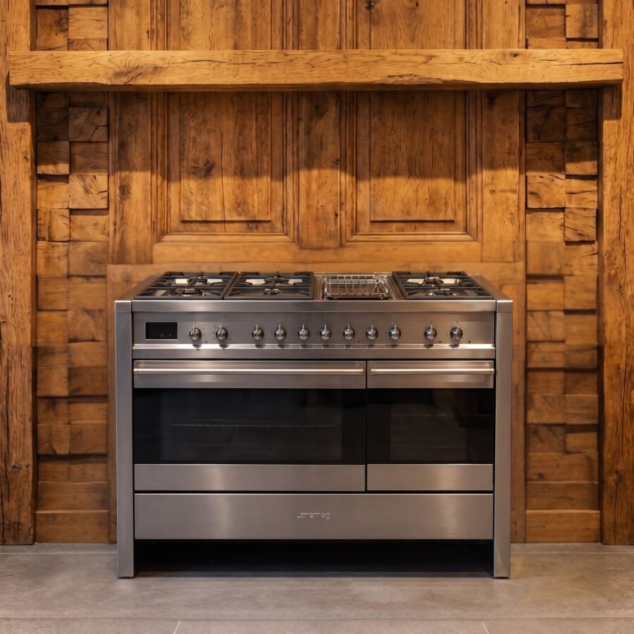 Smeg · 120 cm · 6-pits · 2 ovens · RVS