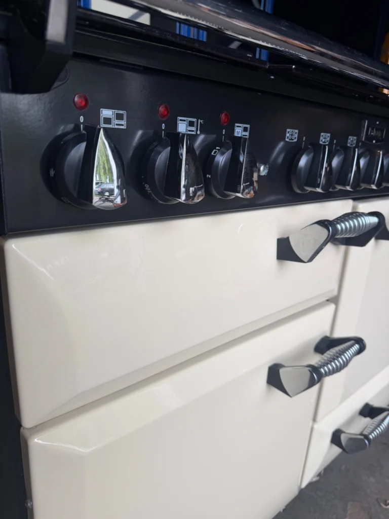 Falcon Elan 1100 110 cm fornuis — Oud Wit — foto 3 van 4