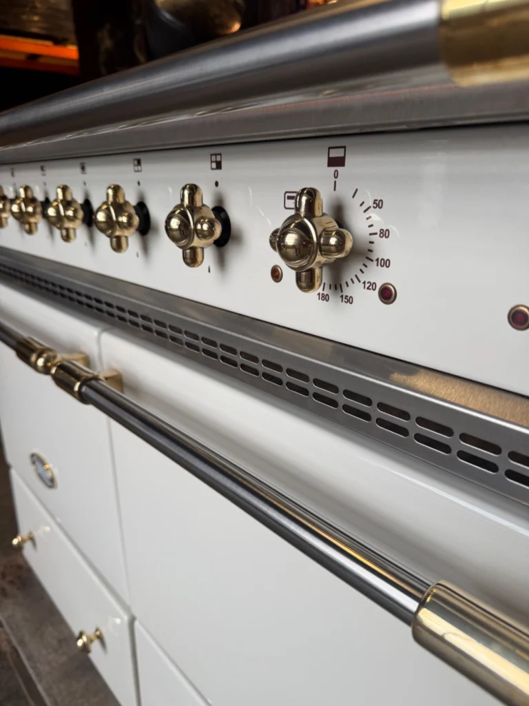 Lacanche Sully 100 cm fornuis — Oud Wit — foto 4 van 8