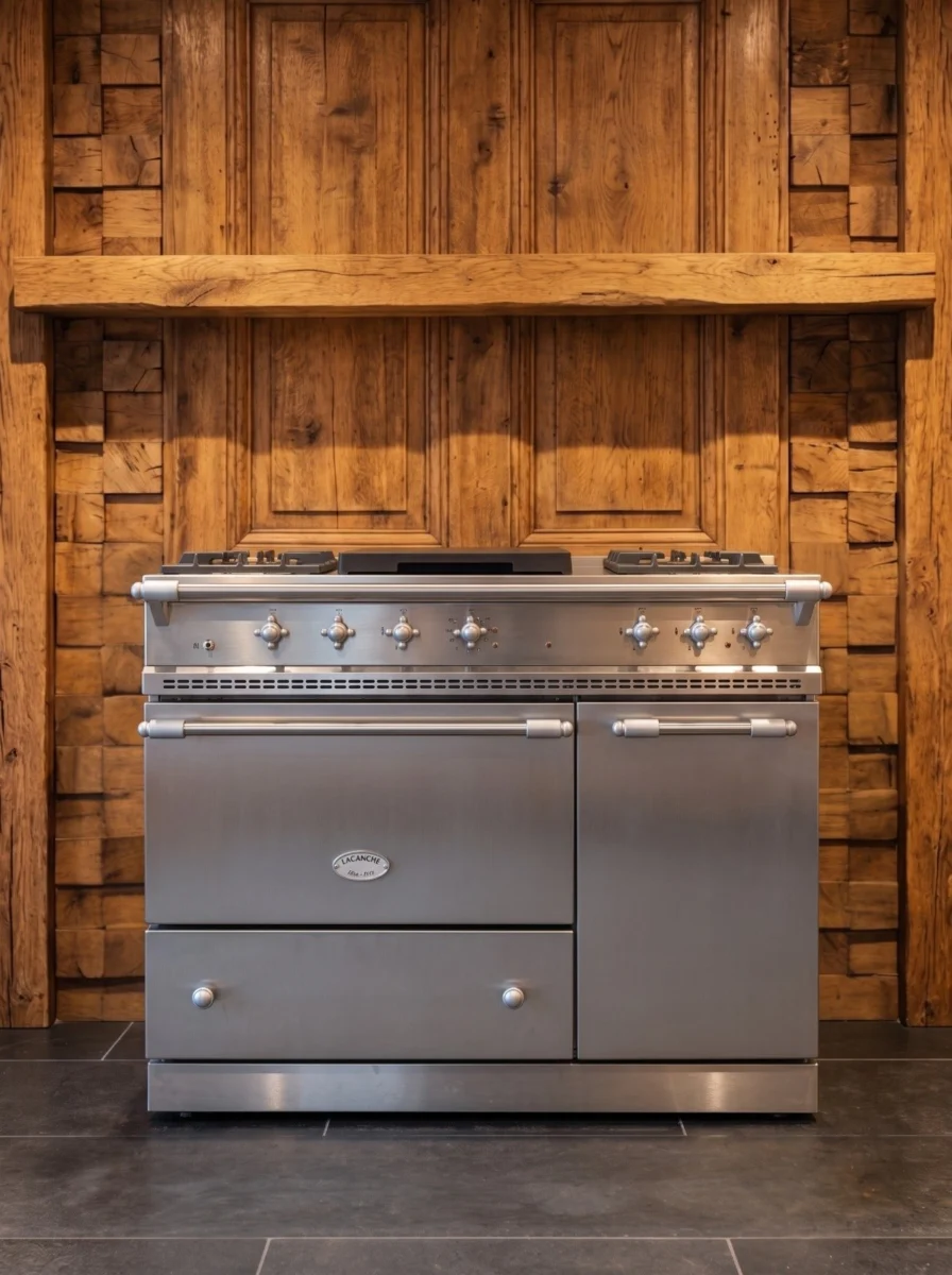 Lacanche Savigny 110 cm fornuis — RVS