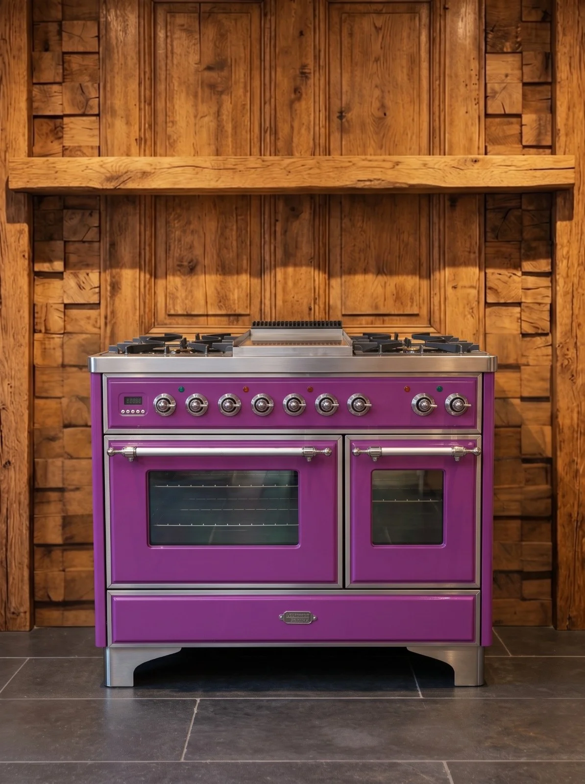 Boretti Majestic 100 cm fornuis — Violet Paars, foto 1 van 5