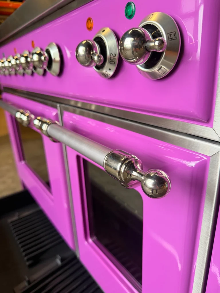 Boretti Majestic 100 cm fornuis — Violet Paars — foto 3 van 5