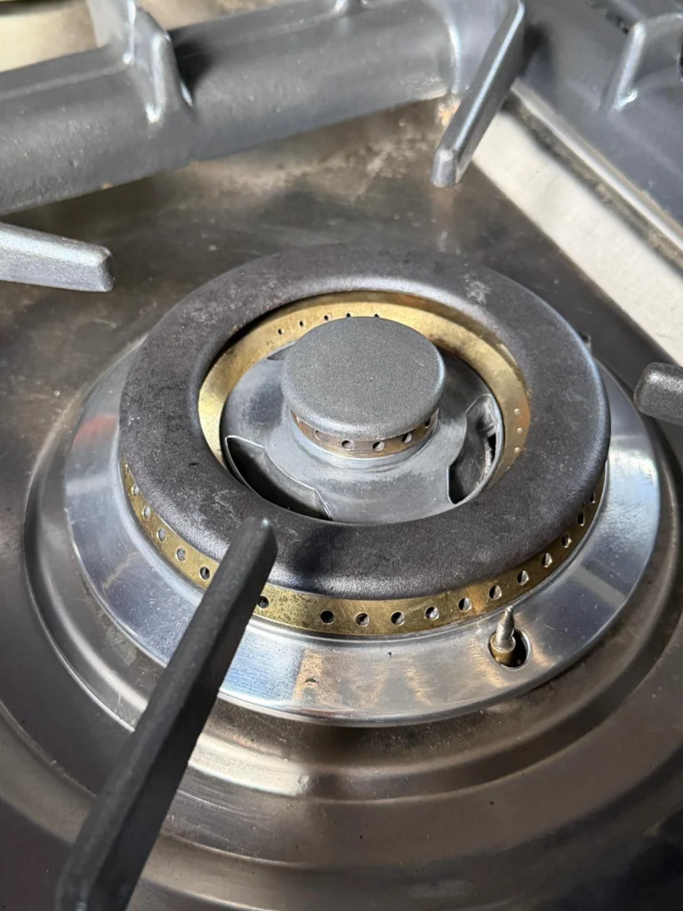 Boretti RVS 6-pits fornuis 90 cm dubbele oven — foto 6 van 6