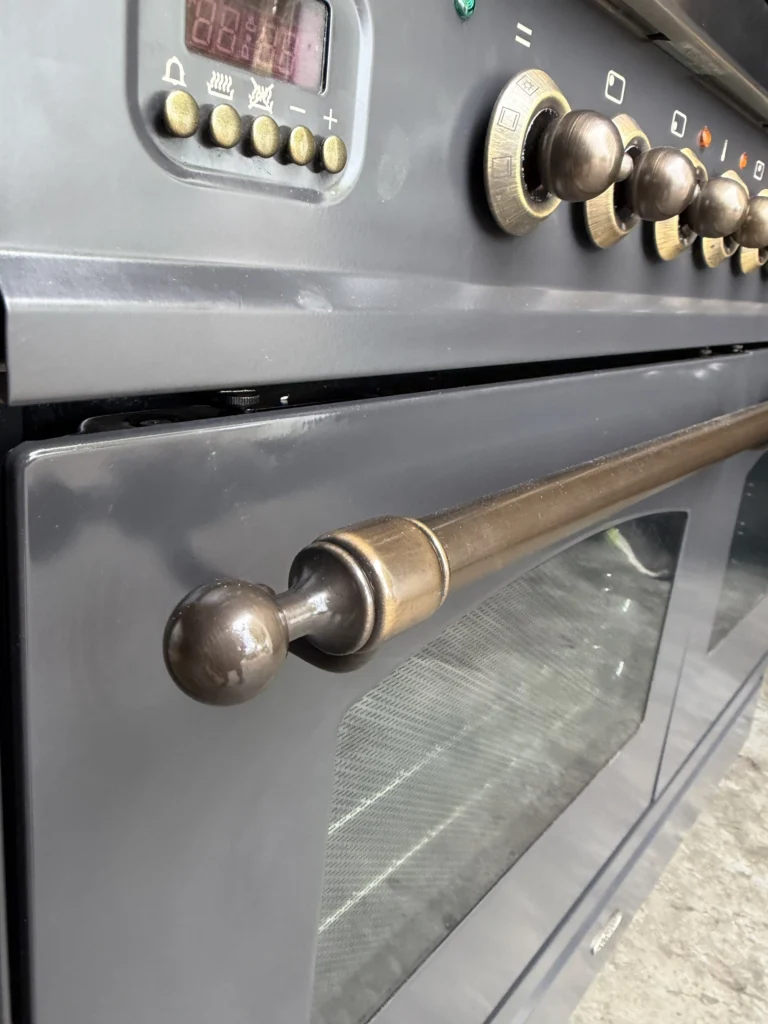 Boretti Principale 100 cm inductiefornuis — Antraciet — foto 6 van 6