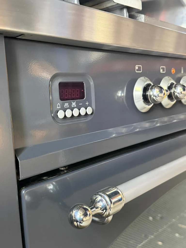 Boretti Principale 90 cm gasfornuis — Antraciet — foto 5 van 6