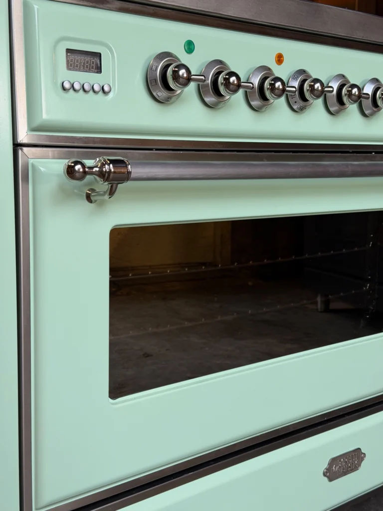 Boretti Majestic 120 cm gasfornuis — Witgroen — foto 4 van 13