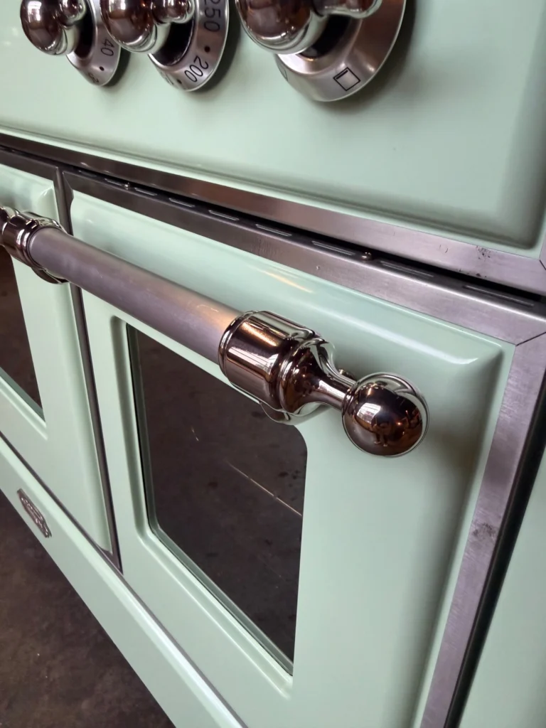 Boretti Majestic 120 cm gasfornuis — Witgroen — foto 8 van 13
