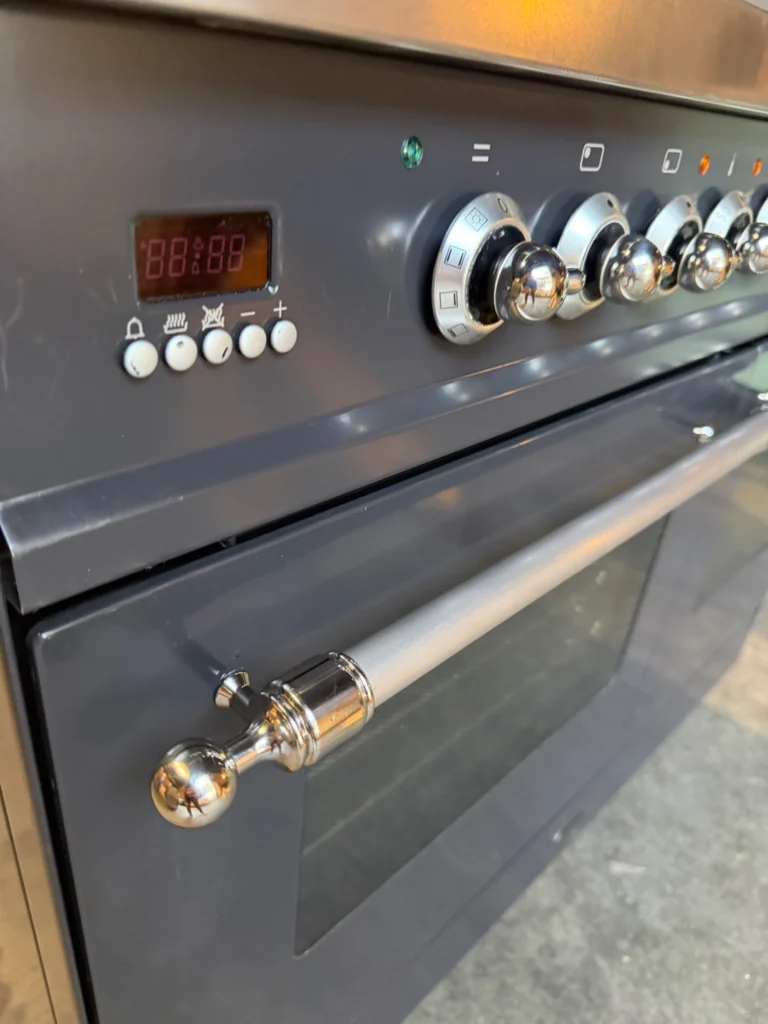 Boretti Principale 100 cm gasfornuis — Antraciet — foto 5 van 8