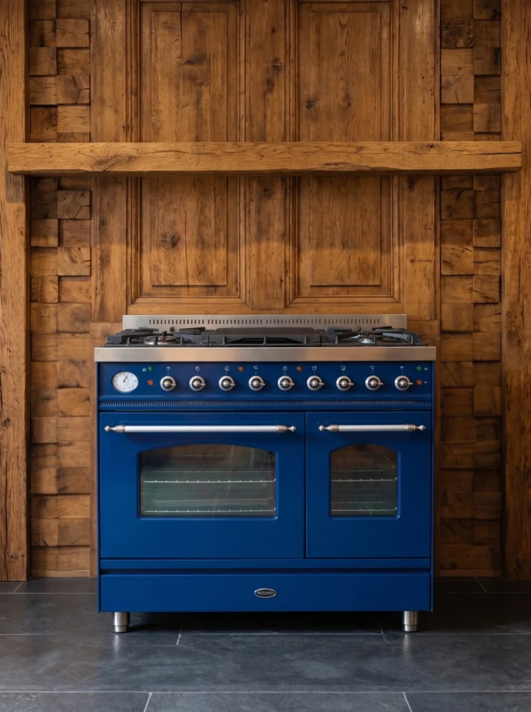 Boretti Principale 90 cm gasfornuis — Blauw — foto 1 van 4
