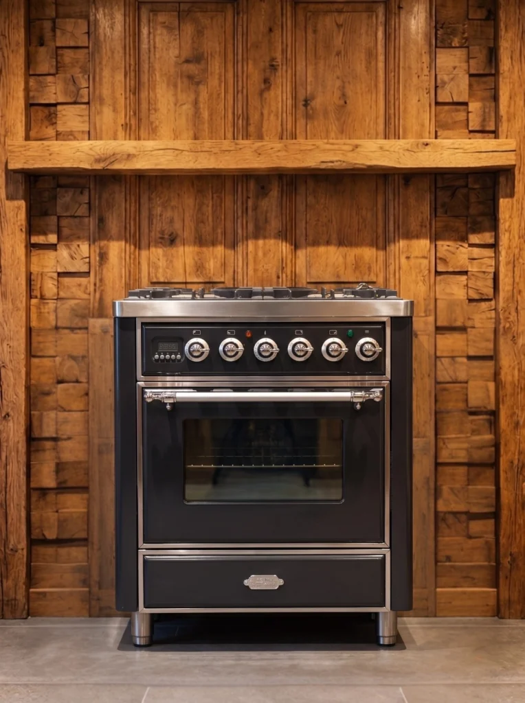 Boretti Majestic 70 cm gasfornuis — Antraciet — foto 1 van 8