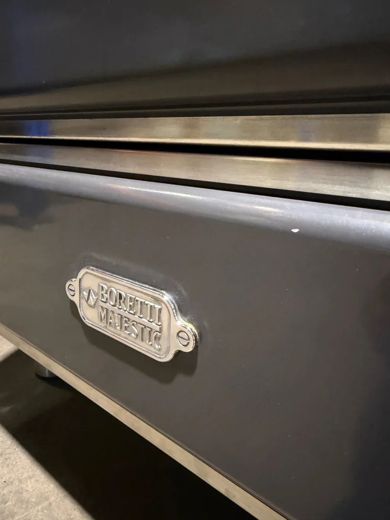 Boretti Majestic 70 cm gasfornuis — Antraciet — foto 7 van 8