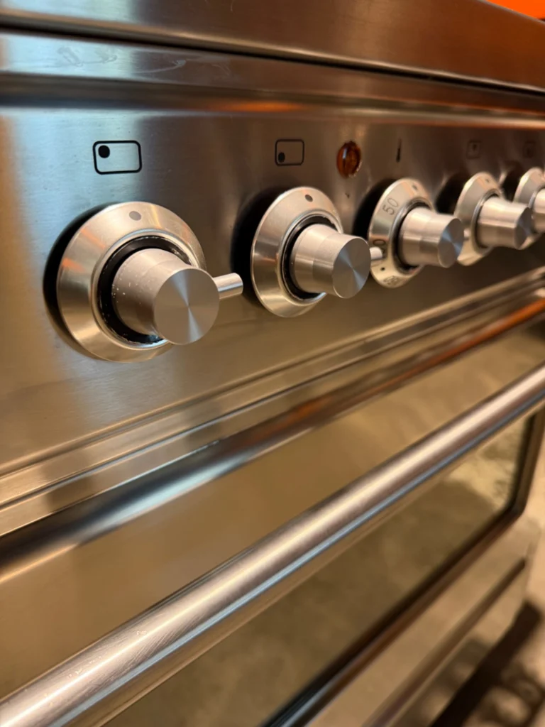 Boretti Majestic 90 cm gasfornuis — RVS — foto 3 van 9