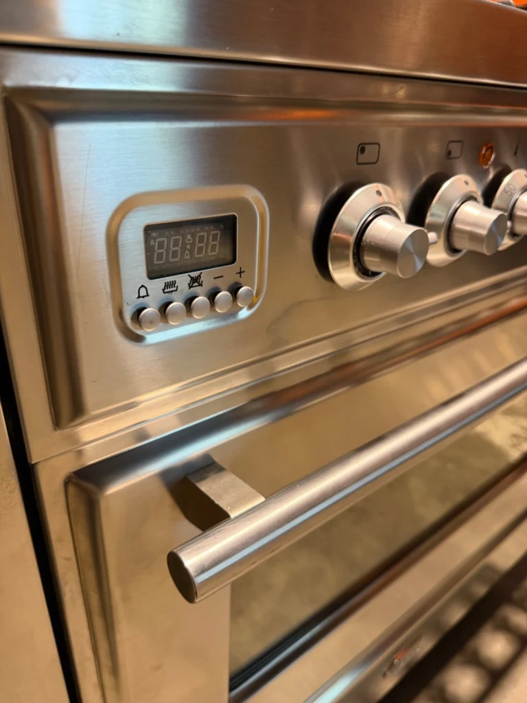 Boretti Majestic 90 cm gasfornuis — RVS — foto 4 van 9