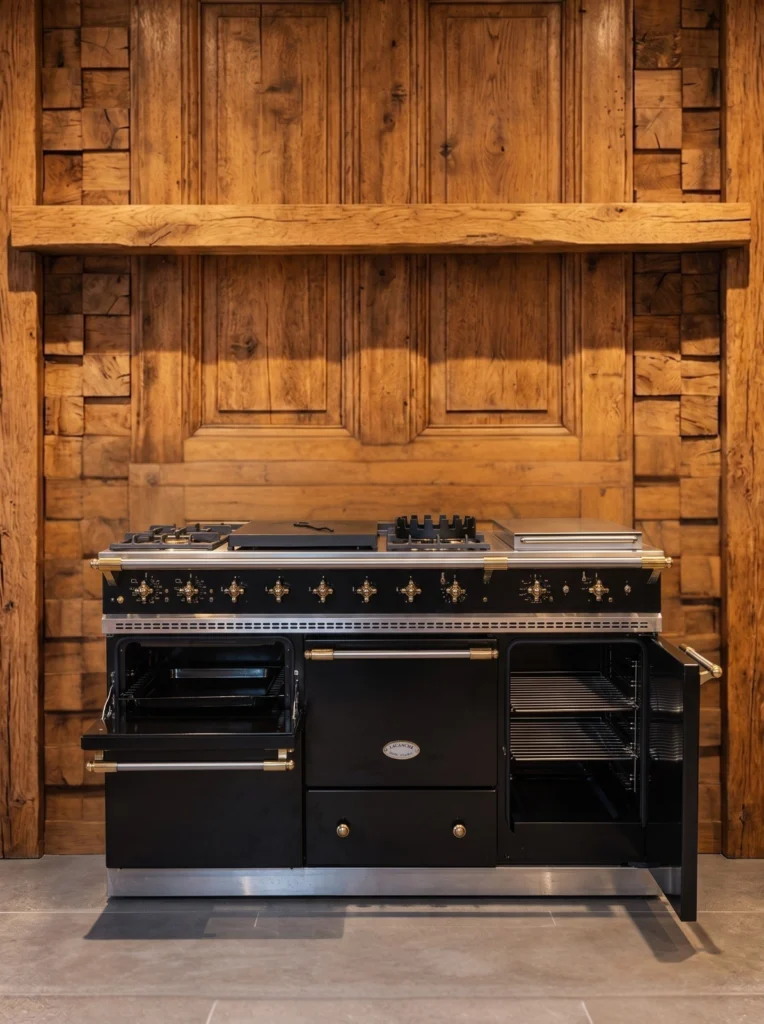 Lacanche 140 cm gasfornuis — Noir — foto 3 van 20