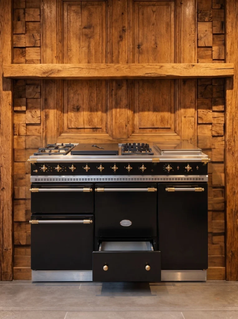 Lacanche 140 cm gasfornuis — Noir — foto 4 van 20