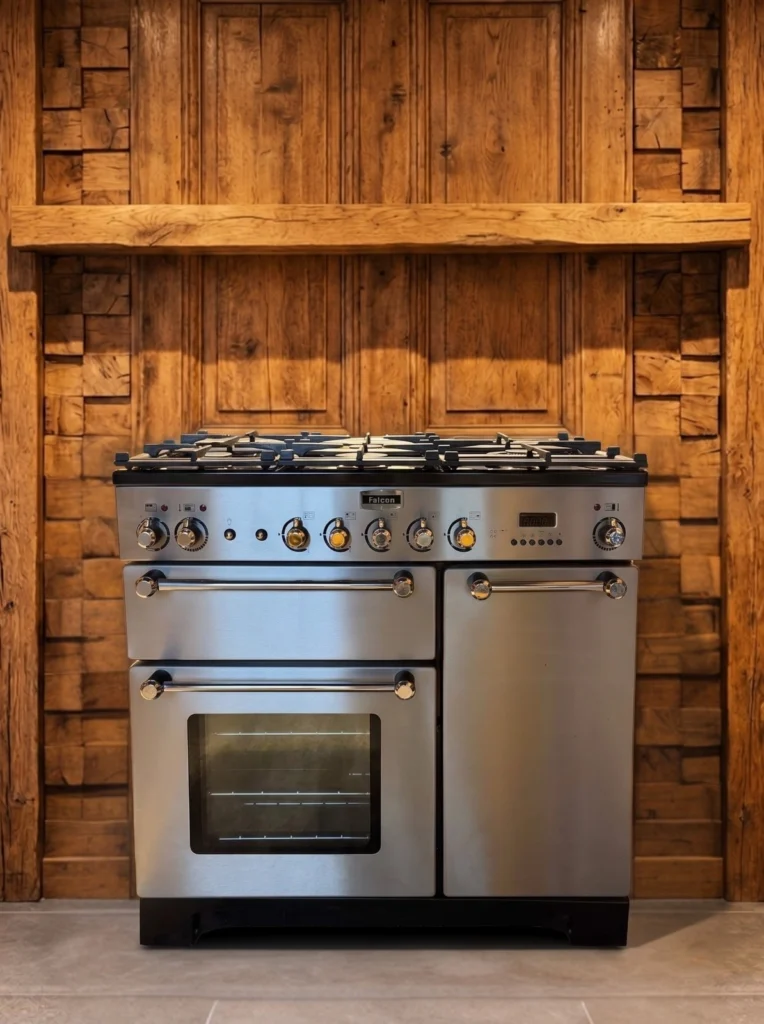 Falcon Kitchener 90 cm gasfornuis — RVS — foto 2 van 12