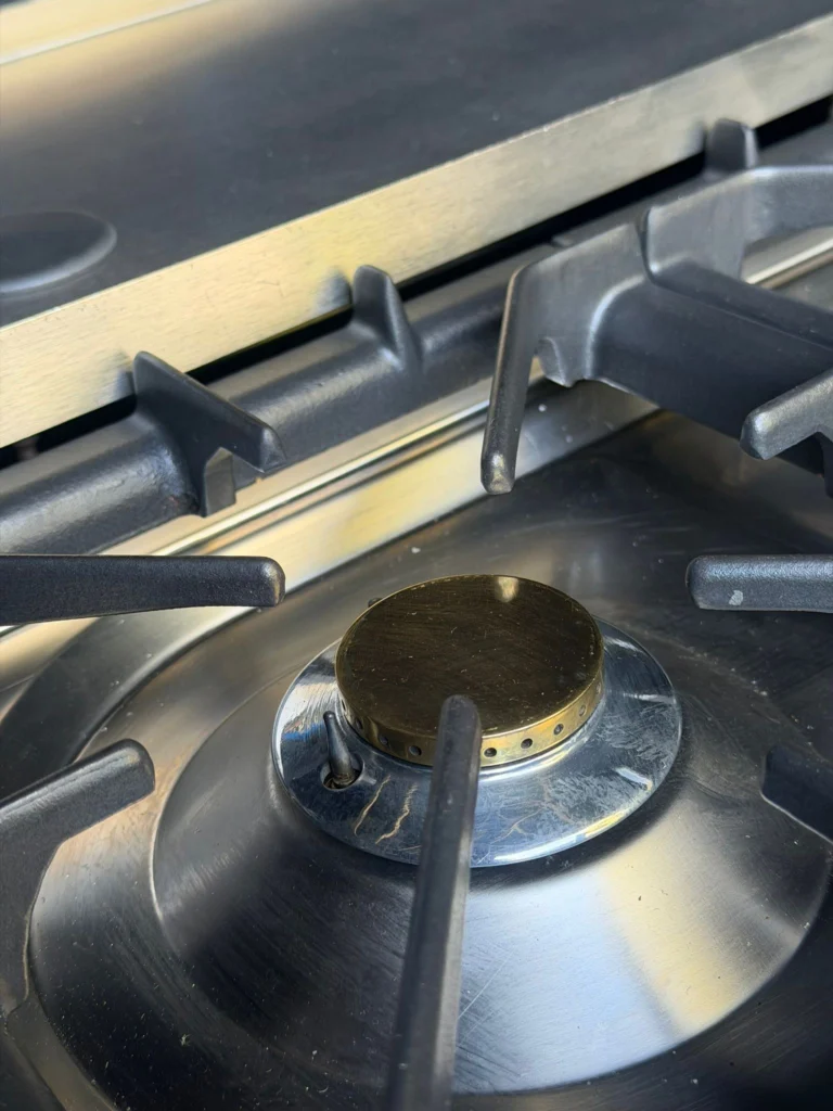 Klassiek Boretti antraciet fornuis 90 cm  - dubbele oven — foto 4 van 6
