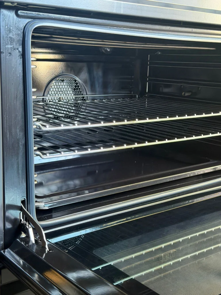 Boretti antraciet fornuis 90 cm, 300 graden oven — foto 2 van 3