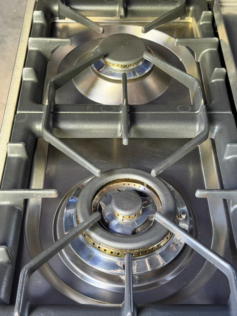 Boretti Zwart fornuis 90 cm dubbele oven — foto 5 van 5