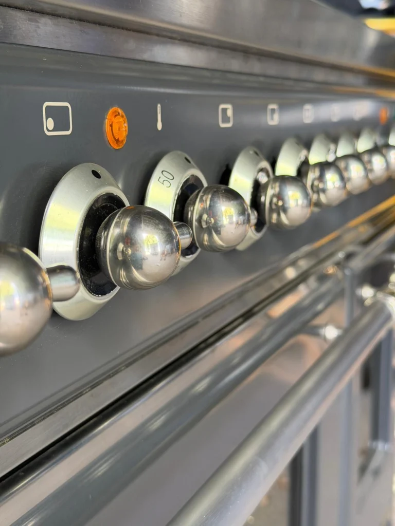 Boretti Majestic Antraciet fornuis 120 cm dubbele oven — foto 4 van 5