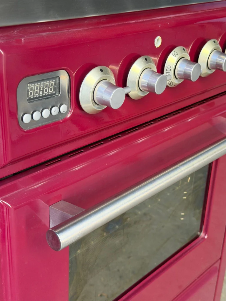 Boretti Majestic rood fornuis 70 cm — foto 4 van 4