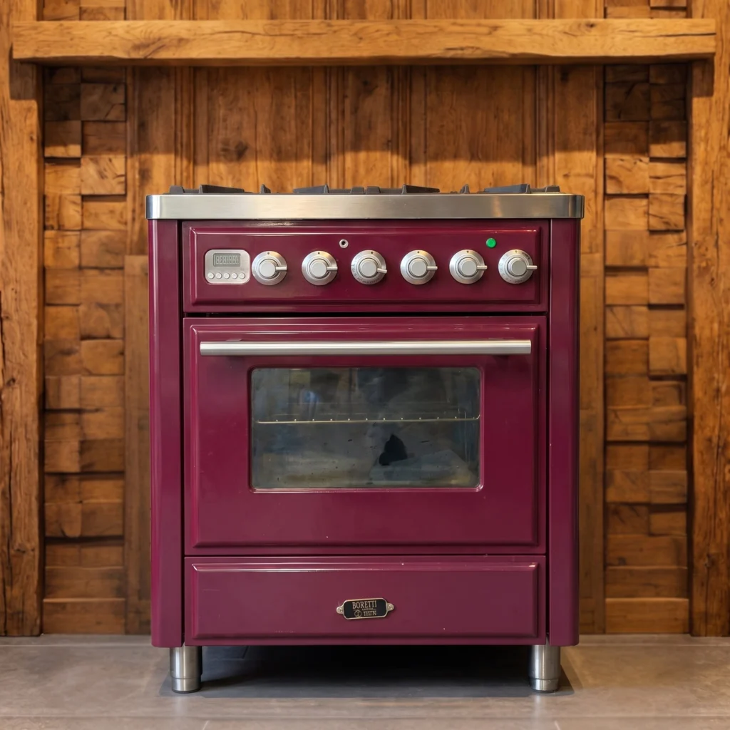 Boretti Majestic rood fornuis 70 cm — foto 2 van 4