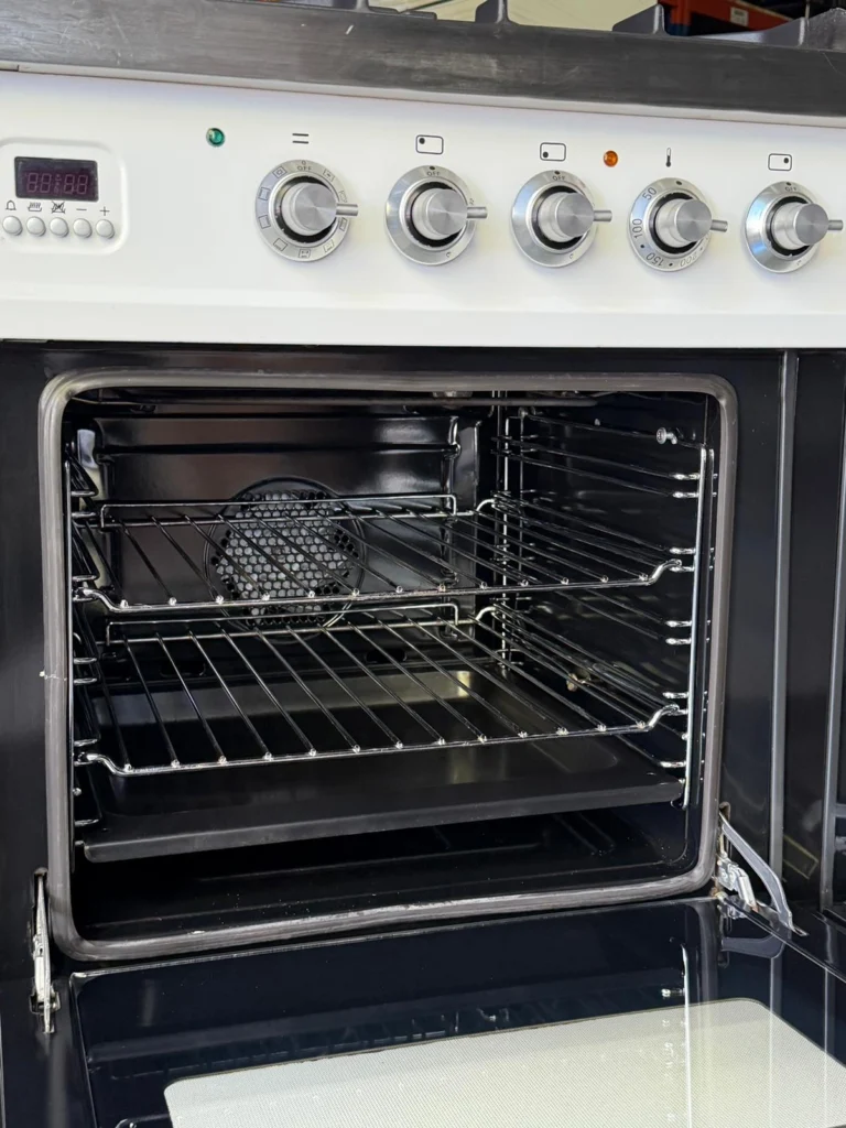 Boretti Wit fornuis 120 cm met bakplaat — foto 3 van 5