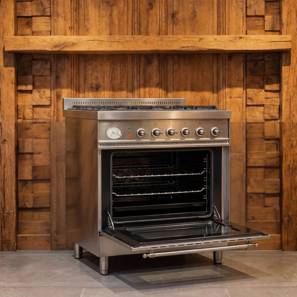 Boretti RVS fornuis 60 cm met wokbrander — foto 3 van 5