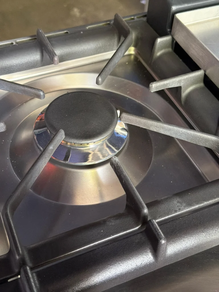 Boretti antraciet fornuis 90 cm met Fry-Top & 300 graden oven — foto 3 van 3