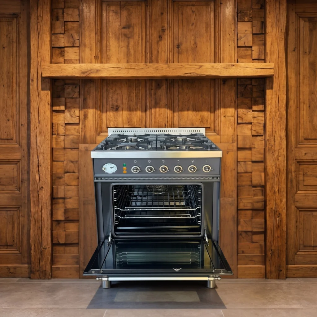 Boretti Antraciet fornuis 60 cm met wokbrander — foto 2 van 6