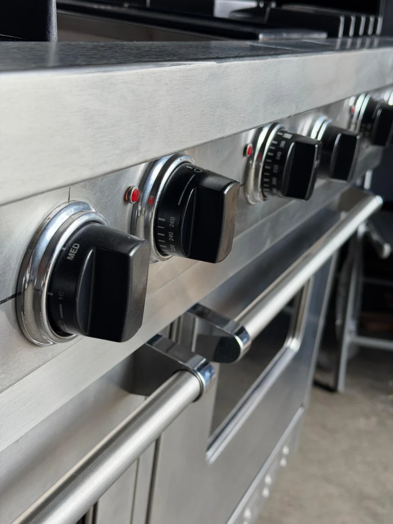 Viking 5 Series 122 cm fornuis — RVS met chroom — foto 5 van 5