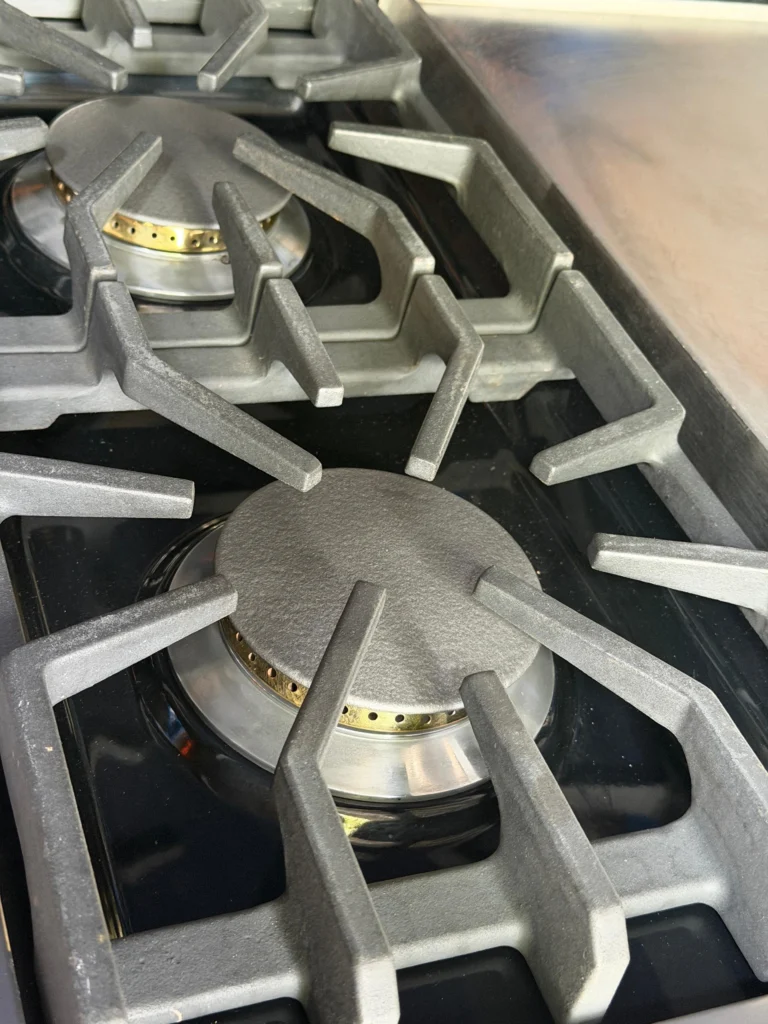 Viking 7 Series 122 cm fornuis — RVS met chroom — foto 4 van 5